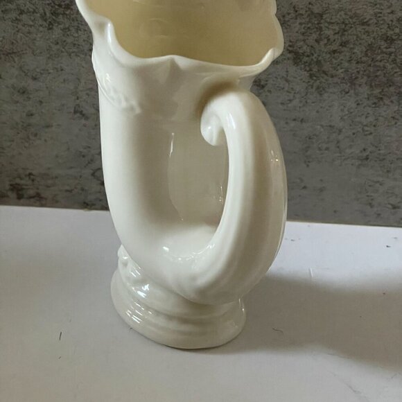 Vintage Lenox Cornucopia Horn of Plenty Porcelain 6" Vase Green Mark 1906-1930 - Picture 8 of 9